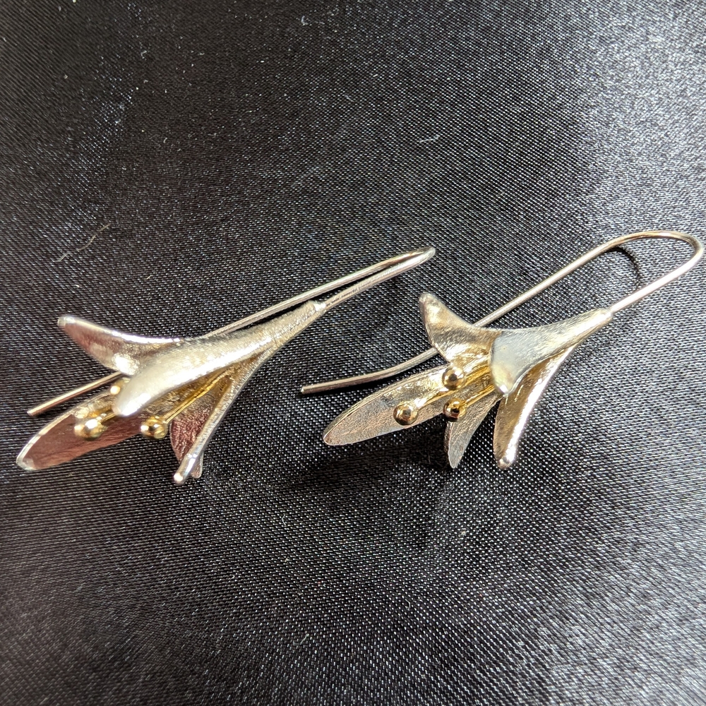 Elegant Gold-Toned Earrings